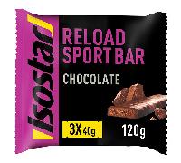 Isostar Reload Sport Barre Énergétique Chocolat 3 unités