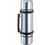 Isosteel Bouteille thermos en acier inoxydable Duo1 litre argent Argent G