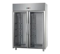 ISOTECH ARMOIRE PÂTISSIÈRE 2 PORTES VITRÉES - NÉGATIVE VENTILÉ - 1400 LITRES