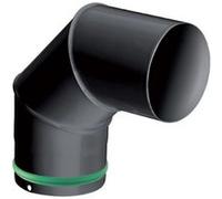 ISOTIP Coude à 90° + Joint Viton pour tuyau APOLLO PELLETS Email 0,7 - 80 mm G