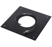 ISOTIP-JONCOUX 092312 Plaque de Propreté 300 x 300, Noir, Diamètre 125