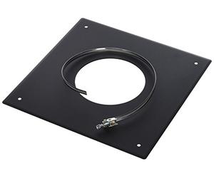 ISOTIP-JONCOUX 092312 Plaque de Propreté 300 x 300, Noir, Diamètre 125