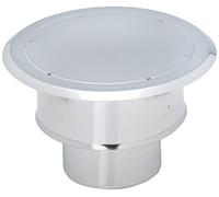 ISOTIP-JONCOUX 815110 Chapeau Déflecteur Apollo, Inox, Diamètre 100