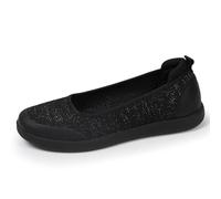 Isotoner Ballerines Femme, 41 EU, Noir/Noir