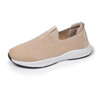 Isotoner Baskets Femme Maille Lurex, Slip on, Confortable, Souple et légères, avec Lacets 39