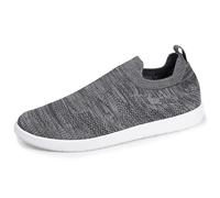 Isotoner Baskets Homme Slip on, Confortables, Souple et légères, 45 EU, Gris