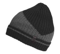 Isotoner Bonnet Homme Bicolor, TU, Noir