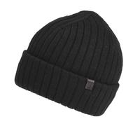 Isotoner Bonnet Homme Chaud, doublé Polaire, TU, Noir