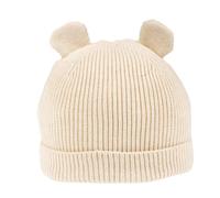 Isotoner Bonnet oreilles crème mixte bébé