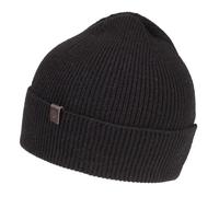 Isotoner Bonnet ultra doux, non doublé noir homme