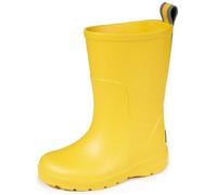 Isotoner Bottes de pluie hautes, ultra confortables et légères, faciles à enfiler jaune mixte enfant 29/30