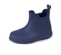 Isotoner Bottes de pluie mixte enfant basses, technologie everywear, confortables, résistantes et légères, 25/26, marine