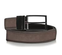 Isotoner Ceinture noir/marron homme 105 cm