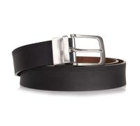 Isotoner Ceinture réversible noir/marron homme 100 cm