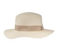 Isotoner Chapeau bande beige, ajustable tour de tête bande beige femme