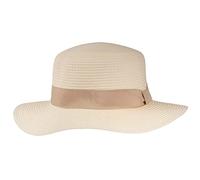 Isotoner Chapeau Femme Bande Beige, Ajustable Tour de tête, TU, Bande Beige