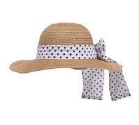 Isotoner Chapeau Femme Foulard décoratif, Ajustable Tour de tête, TU, Pois