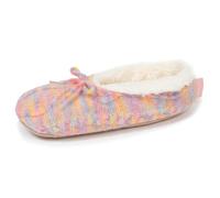 Isotoner Chaussettes d'intérieur femme fourrées, antidérapante, 35/36, multicolor