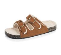 Isotoner Chaussons $AMZ4 camel femme 41