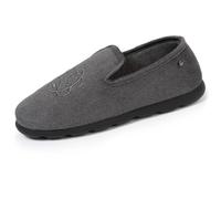 Isotoner Chaussons $AMZ4 gris chiné homme 41