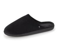 Isotoner Chaussons $AMZ4 noir/chevrons gris homme 40