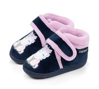Isotoner Chaussons Bottillons bébé scratch bon maintien antidérapant 21 marine