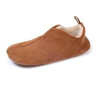 Isotoner Chaussons bottillons chauds confort intérieur sherpa | Suédine douce effet peau de pêche
