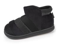 Isotoner Chaussons Bottillons femme semelle bloup extra confort | Pantoufle Velours doux Confort longue durée de la semelle BLOUP avec amorti rebondissant et maintien adapté.