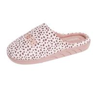 Isotoner Chaussons Bottillons microvelours mousse mémoire de forme | Pantoufle Microvelours Semelle ergonomique soutenant la voûte plantaire pour un maintien optimal.