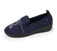 Isotoner Chaussons Charentaises femme mémoire de forme 36 marine
