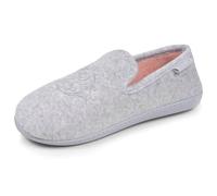 Isotoner Chaussons Charentaises femme mémoire de forme 41 gris chiné