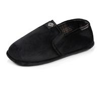 Isotoner Chaussons Charentaises homme chauds confortables 44 noir/tartan