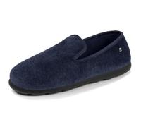 Isotoner Chaussons Charentaises homme confortable mémoire de forme 44 marine chiné