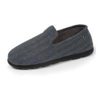 Isotoner Chaussons Charentaises homme mémoire de forme 44 chevronsbleus