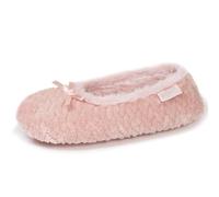 Isotoner Chaussons extra-light pantoufles Ballerines femme micro éponge, semelle antidérapante 35/36