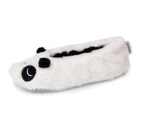 Isotoner Chaussons extra-light pantoufles Ballerines femme ultra confortables et légères, semelle fine anti-dérapante, 39/40 EU, ivoire