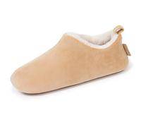 Isotoner Chaussons extra-light pantoufles Bottillons femme semelle antidérapante, 35/36 EU, beige