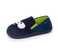 Isotoner Chaussons pantoufles Mocassins garçon enfilage facile, semelle antidérapante, 30 EU, marine