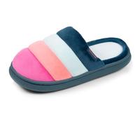 Isotoner Chaussons Mules femme semelle bloup extra confort 38 multicolor