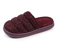 Isotoner Chaussons Mules femme semelle bloup extra confort amorti 40 léopard bordeaux