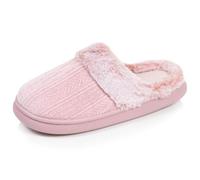 Isotoner Chaussons Mules femme semelle bloup extra Confort | Pantoufle Microvelours Confort longue durée de la semelle BLOUP avec amorti rebondissant et maintien adapté.