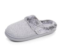 Isotoner Chaussons Mules femme semelle bloup extra Confort | Pantoufle Microvelours Confort longue durée de la semelle BLOUP avec amorti rebondissant et maintien adapté.
