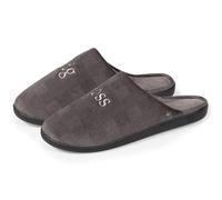 Isotoner Chaussons Mules Homme brodée