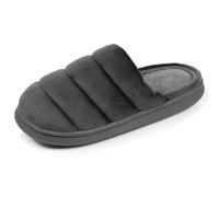 Isotoner Chaussons Mules homme semelle bloup extra Confort 42 gris