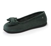 Isotoner Chaussons pantoufles Ballerines femme souples, ultra confortables et légers, confort technologie everywear, 37 EU, sauge