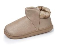 Isotoner Chaussons pantoufles Bottillons femme semelle bloup extra confort