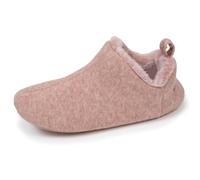 Chaussons Bottillons Ultra Confortables Rose Chiné 36