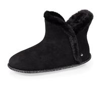Isotoner Chaussons pantoufles Bottillons femme ultra confortables et chauds, interieur et bordure en fausse fourrure