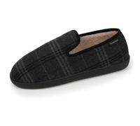 Isotoner Chaussons Charentaises homme mémoire de forme 45 tartan gris