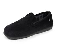 Isotoner Chaussons pantoufles Charentaises homme souples, ultra confortables et légers, confort semelle ergonomique technologie everywear, 42 EU, tartan gris